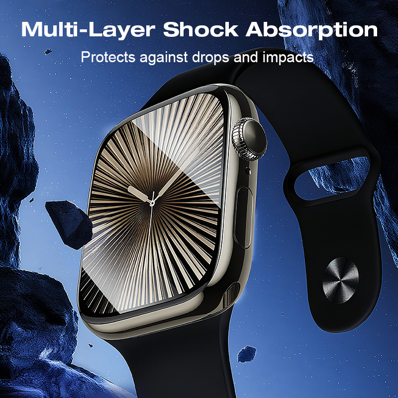 3PCS Full Coverage Watch Screen Protector