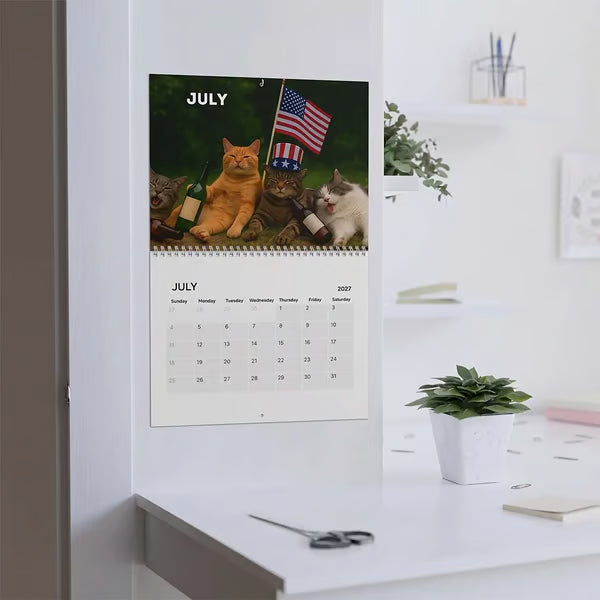 🍺🐱Drunk Cats 2027 Calendar