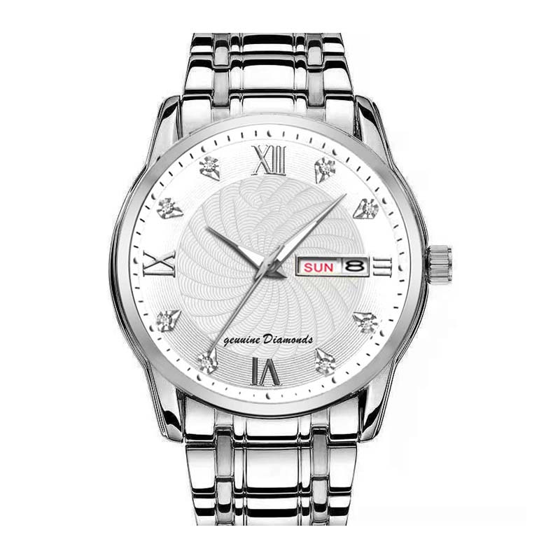 Men's Two-Tone Waterproof Luminous Watch