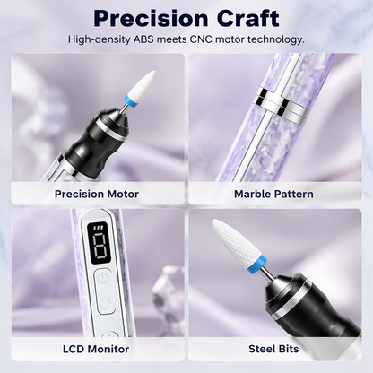 🥳2026 HOT SALE🥳💞50K+ SOLD!⏳✨2-in-1 Electric Nail File