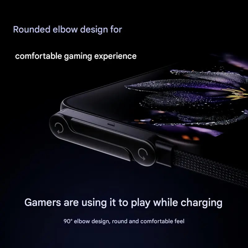⚡Invisible Holder Charger Cable with Stand – Hidden Bracket Design, Fast Charging Support, Tangle-Free & Durable 📱