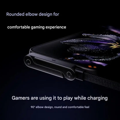 ⚡Invisible Holder Charger Cable with Stand – Hidden Bracket Design, Fast Charging Support, Tangle-Free & Durable 📱