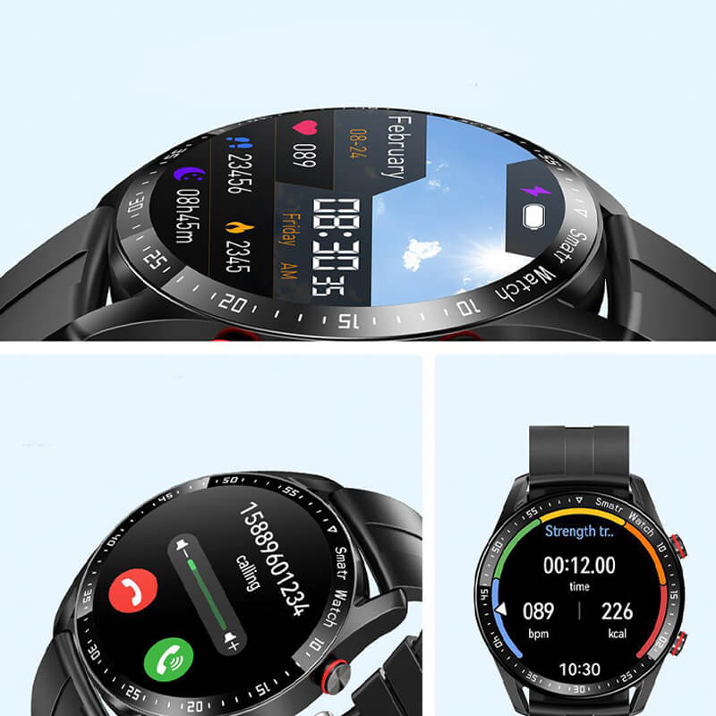 Non-invasive blood glucose test smart watch
