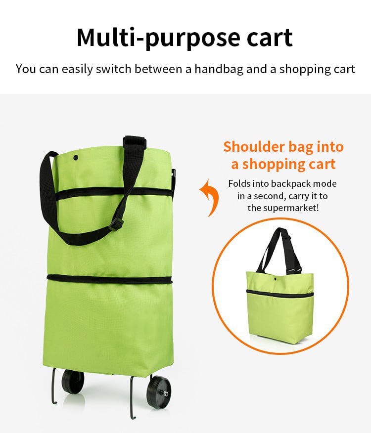 🔥HOT SALE 50% OFF🔥Foldable 2-in-1 Shopping Bag