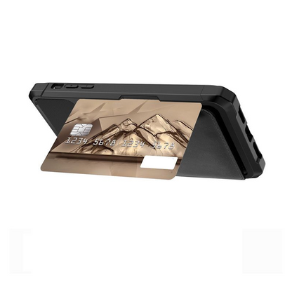 Shockproof Wallet Case with Card Holder