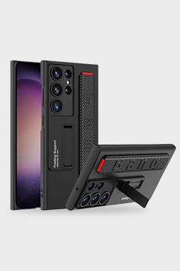 Magnetic Bracket Luxury Wristband Holder Phone Case For Samsung Galaxy S23 Ultra Plus