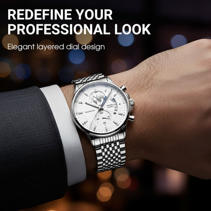 Men’s Luminous Waterproof Quartz Watch