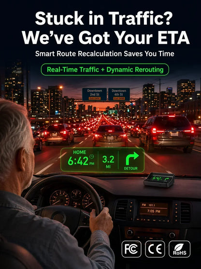 Head-Up Display (HUD) Car GPS Digital Speedometer