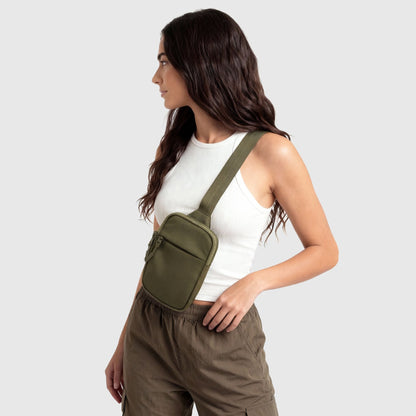 🎒50% OFF NOW ! ✨Upgraded 2.0 Travel Sling Bag – Anti‑Theft RFID Blocking 500D Nylon Crossbody Chest Bag for Daily Commute & Outdoor Trip