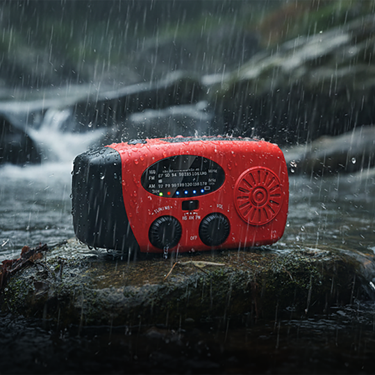 🎉 50% OFF NOW! 📻 Portable Solar & Hand Crank Emergency Radio – LED Light & NOAA ✨
