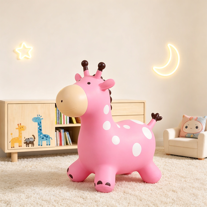 🧸 Kids Giraffe Hopper – Fun Bouncing Toy for Balance & Active Play