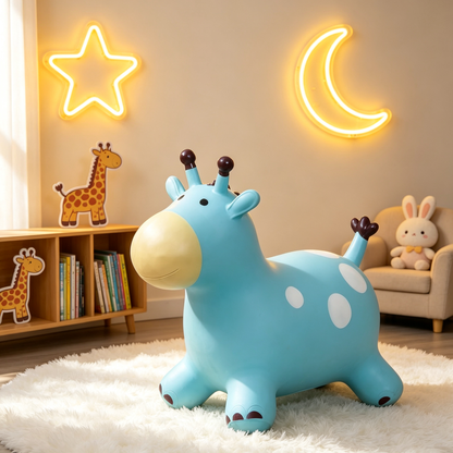 🧸 Kids Giraffe Hopper – Fun Bouncing Toy for Balance & Active Play