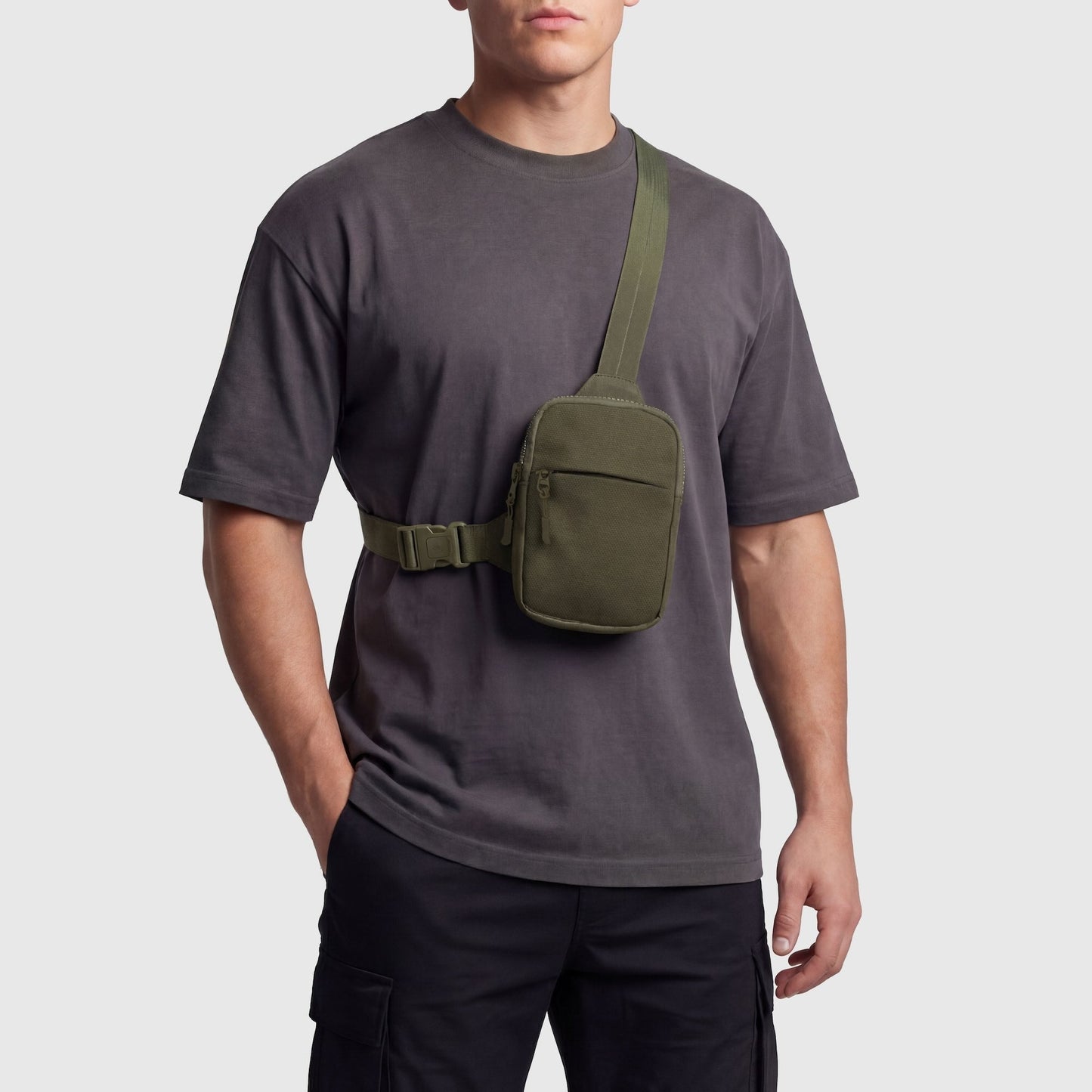 🎒50% OFF NOW ! ✨Upgraded 2.0 Travel Sling Bag – Anti‑Theft RFID Blocking 500D Nylon Crossbody Chest Bag for Daily Commute & Outdoor Trip