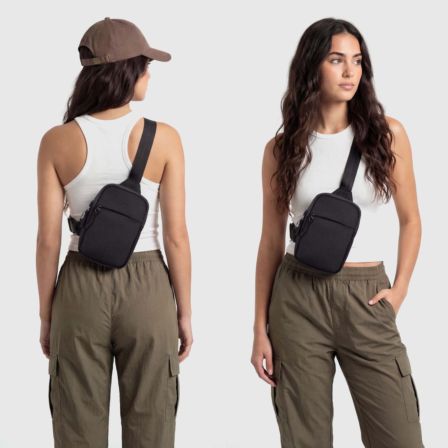 🎒50% OFF NOW ! ✨Upgraded 2.0 Travel Sling Bag – Anti‑Theft RFID Blocking 500D Nylon Crossbody Chest Bag for Daily Commute & Outdoor Trip