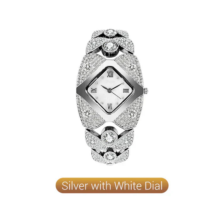 💎Women's Retro Quartz Watch with Sparkling Rhinestones⌚
