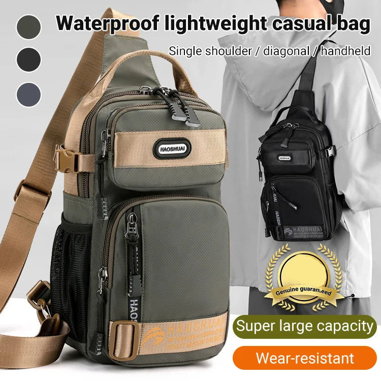 📢📢50% OFF !! ⏰2025 Adjustable Oxford Cloth Casual Chest Bag – Stylish & Durable ✨