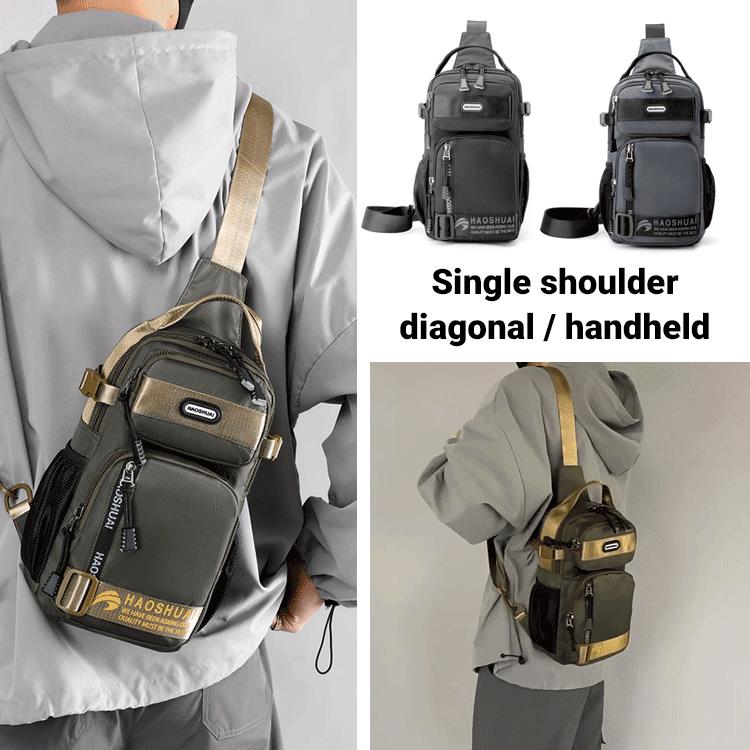 📢📢50% OFF !! ⏰2025 Adjustable Oxford Cloth Casual Chest Bag – Stylish & Durable ✨