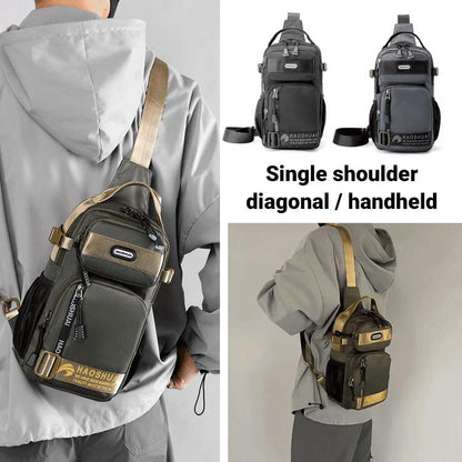 📢📢50% OFF !! ⏰2025 Adjustable Oxford Cloth Casual Chest Bag – Stylish & Durable ✨