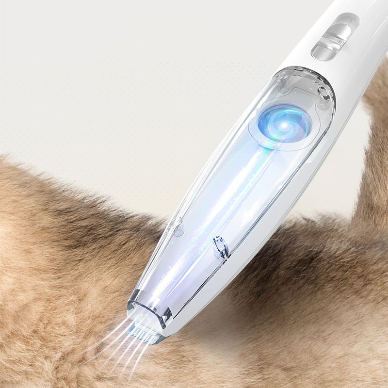 🐾✨ Cordless Pet Grooming Clippers with LED Light – 2-Speed Rechargeable Trimmer for Dogs & Cats