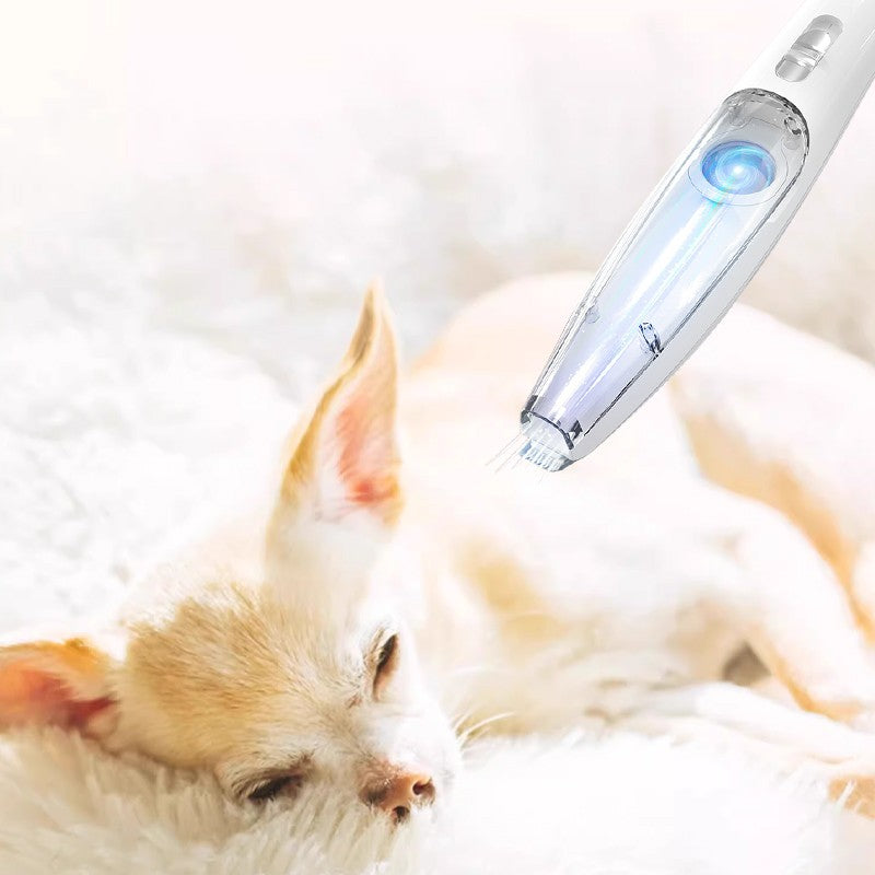 🐾✨ Cordless Pet Grooming Clippers with LED Light – 2-Speed Rechargeable Trimmer for Dogs & Cats