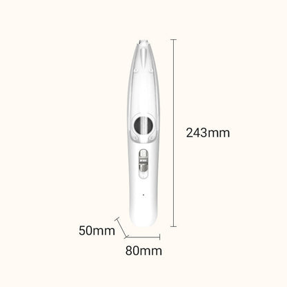 🐾✨ Cordless Pet Grooming Clippers with LED Light – 2-Speed Rechargeable Trimmer for Dogs & Cats
