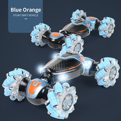 🚗🎮 Gesture Control RC Stunt Car – Dual Mode with 360° Spins & LED Lights