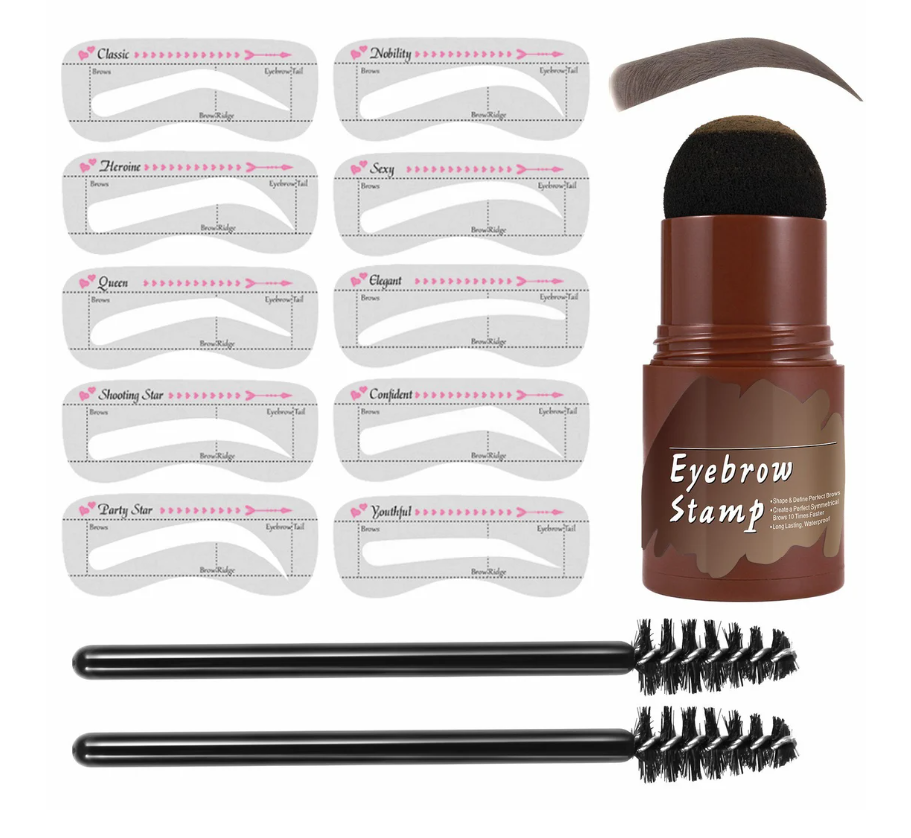 ⏳Time-Limited Special⏰Perfekta Ögonbryn Mall & Stämpel Kit