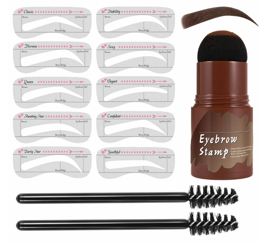 ⏳Time-Limited Special⏰Perfekta Ögonbryn Mall & Stämpel Kit