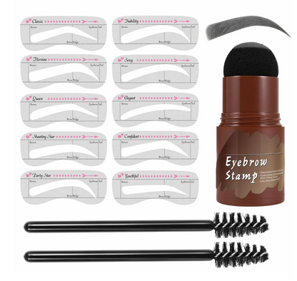 ⏳Time-Limited Special⏰Perfekta Ögonbryn Mall & Stämpel Kit