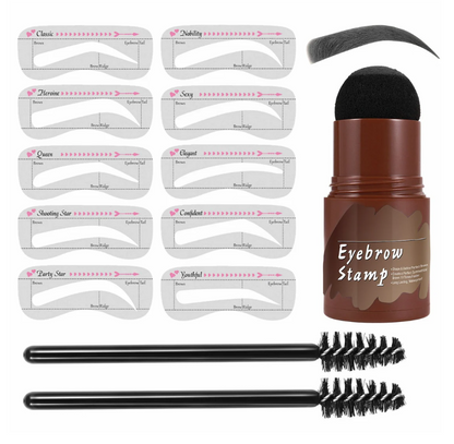 ⏳Time-Limited Special⏰Perfekta Ögonbryn Mall & Stämpel Kit