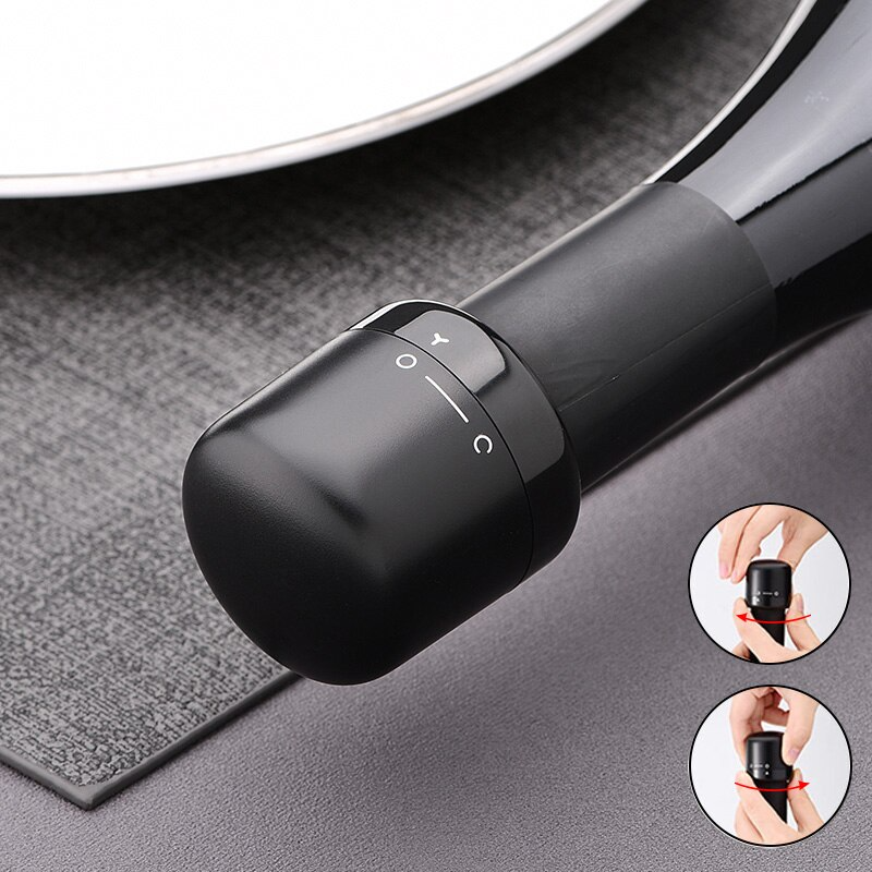 🎉 2026 Sale — Over 29,000 Sold! 🍾 Wine & Champagne Stopper – Twist-Lock Seals Freshness, Keeps Bubbles Alive for Days! 🥂