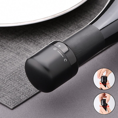 🎉 2026 Sale — Over 29,000 Sold! 🍾 Wine & Champagne Stopper – Twist-Lock Seals Freshness, Keeps Bubbles Alive for Days! 🥂
