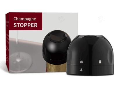 🎉 2026 Sale — Over 29,000 Sold! 🍾 Wine & Champagne Stopper – Twist-Lock Seals Freshness, Keeps Bubbles Alive for Days! 🥂