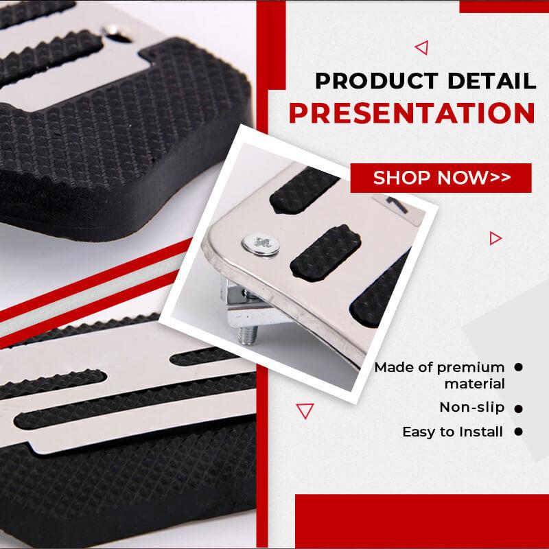 📢📢50% OFF !! ⏰ Car Anti-Skid Pedal - Secure Grip & Easy Install, Prevents Foot Slipping for Safe Driving ⚡📦