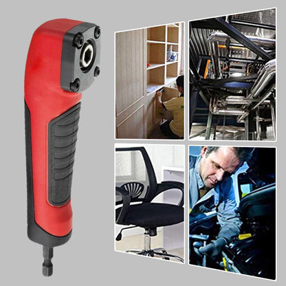 🔧 Right Angle Screwdriver Adapter – Ultra-Slim 90° Drill Attachment for Tight Spaces
