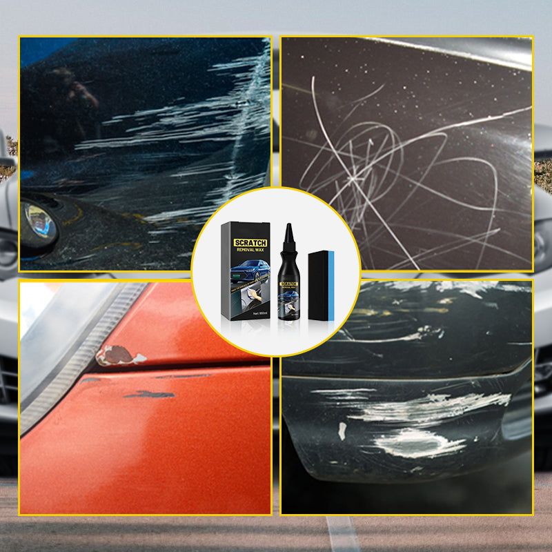 📣Hot Sale Buy More Get More Free🚗Effective Car Scratch Remover with Sponge