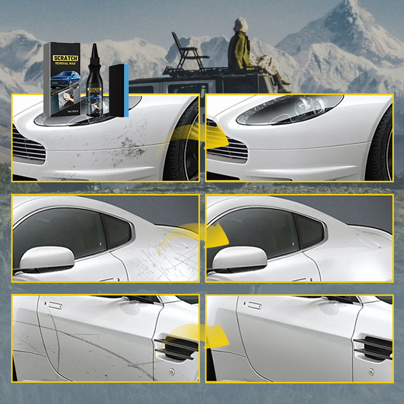 📣Hot Sale Buy More Get More Free🚗Effective Car Scratch Remover with Sponge