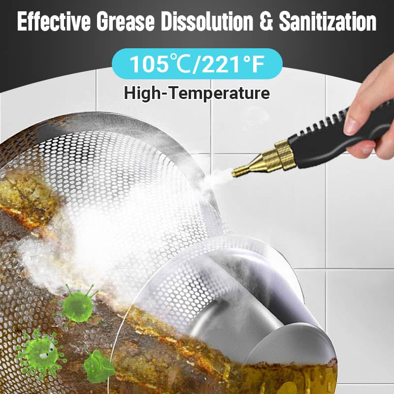 2500W High-Pressure Steam Cleaner – 6 Speeds & 1L Tank