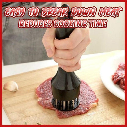 ⏳Time-Limited Special⏰Stainless Steel Meat Tenderizer Needle – 21 Blades, Fast Marinade, Easy Clean 🔪