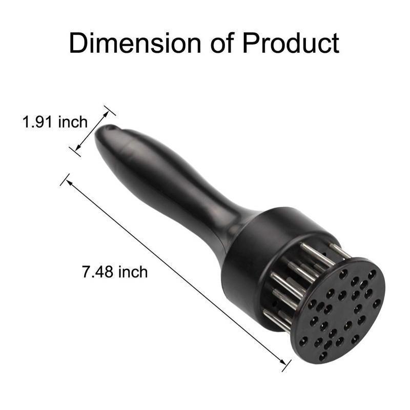 ⏳Time-Limited Special⏰Stainless Steel Meat Tenderizer Needle – 21 Blades, Fast Marinade, Easy Clean 🔪