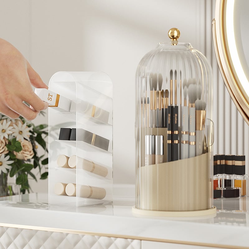 🌸 Sliding Lid Toothbrush Organiser – Wall-Mounted, Dustproof & Perfect for Compact British Bathrooms & En-Suites 🏠✨