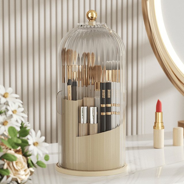 🌸 Sliding Lid Toothbrush Organiser – Wall-Mounted, Dustproof & Perfect for Compact British Bathrooms & En-Suites 🏠✨