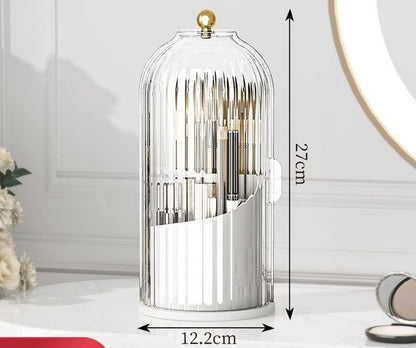 🌸 Sliding Lid Toothbrush Organiser – Wall-Mounted, Dustproof & Perfect for Compact British Bathrooms & En-Suites 🏠✨