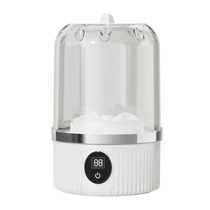 👕 LIMITED-TIME 50% OFF ✨ Mini Portable Washing Machine — 3000mAh, 15 Washes, Type-C Rechargeable