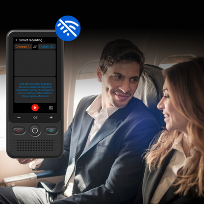 📢📢 50% OFF!! ⏰📲 2-in-1 Portable Translation Device – Real-time translation, 🌍 138 offline languages, 🔋 Ultra-long battery life | Perfect for world travelers ✈️