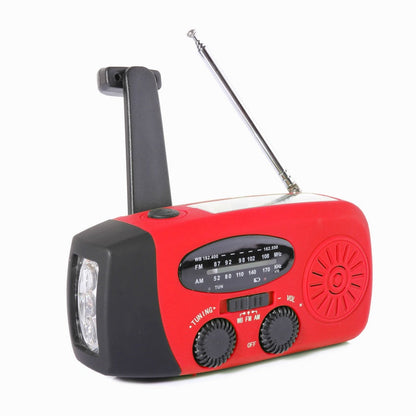 🎉 50% OFF NOW! 📻 Portable Solar & Hand Crank Emergency Radio – LED Light & NOAA ✨