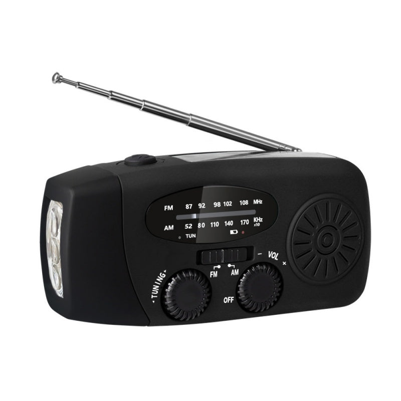 🎉 50% OFF NOW! 📻 Portable Solar & Hand Crank Emergency Radio – LED Light & NOAA ✨