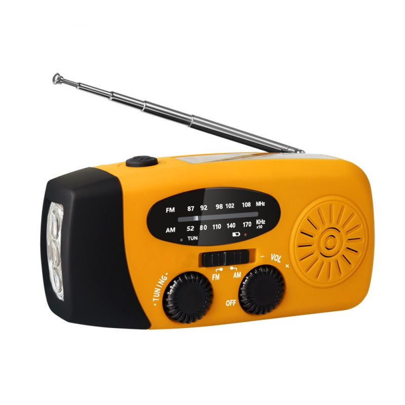 🎉 50% OFF NOW! 📻 Portable Solar & Hand Crank Emergency Radio – LED Light & NOAA ✨