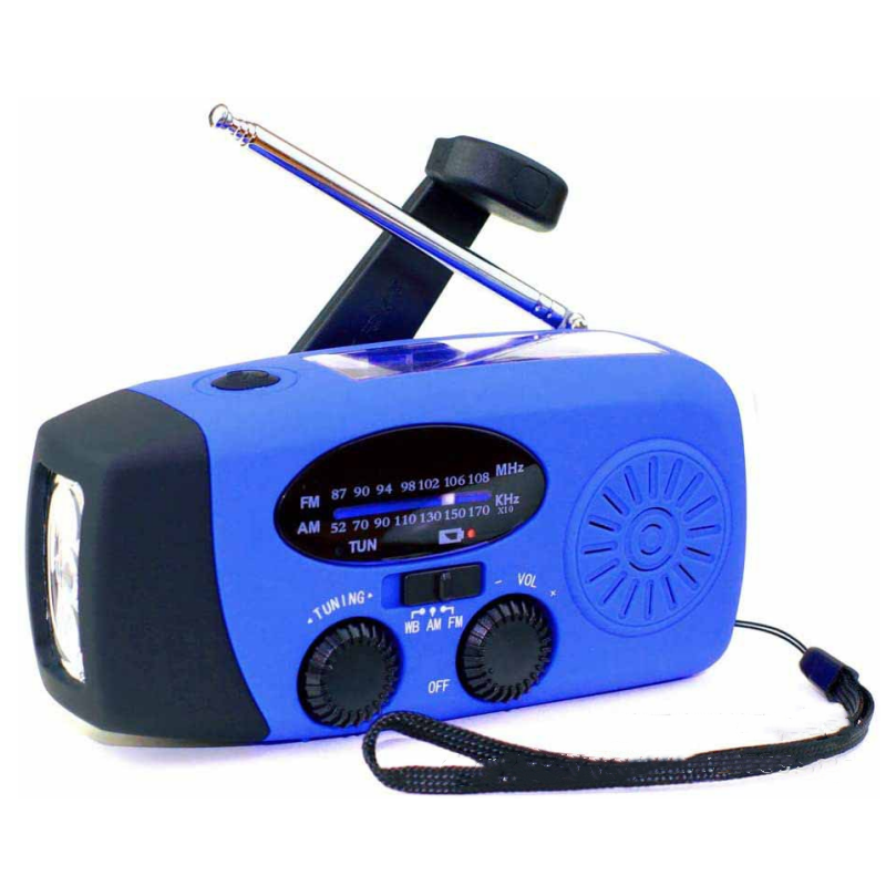 🎉 50% OFF NOW! 📻 Portable Solar & Hand Crank Emergency Radio – LED Light & NOAA ✨