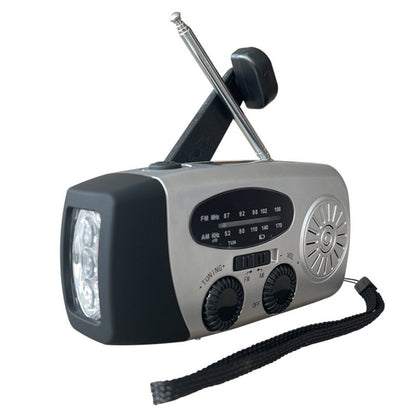 🎉 50% OFF NOW! 📻 Portable Solar & Hand Crank Emergency Radio – LED Light & NOAA ✨